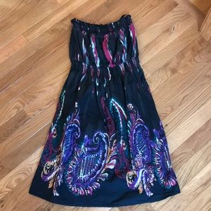 Strapless dress